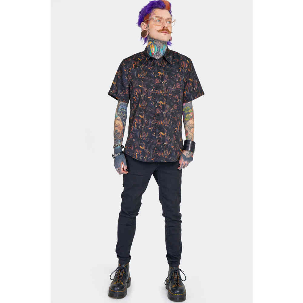 Jawbreaker - Paradise Lost Button Up Overhemd - Zwart